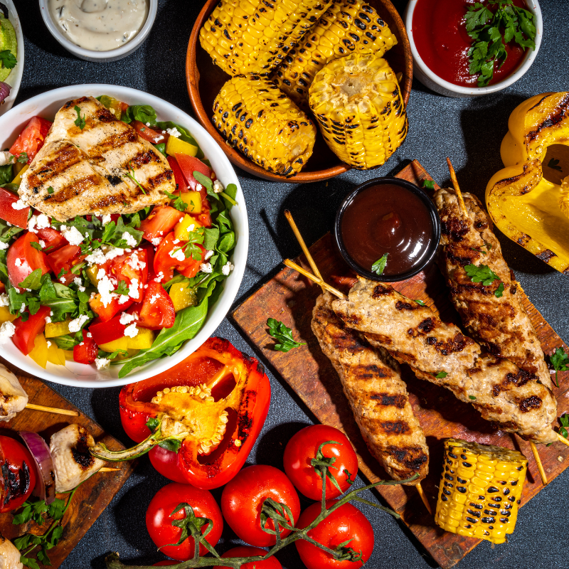 Mexican Street Corn Grilled Chicken