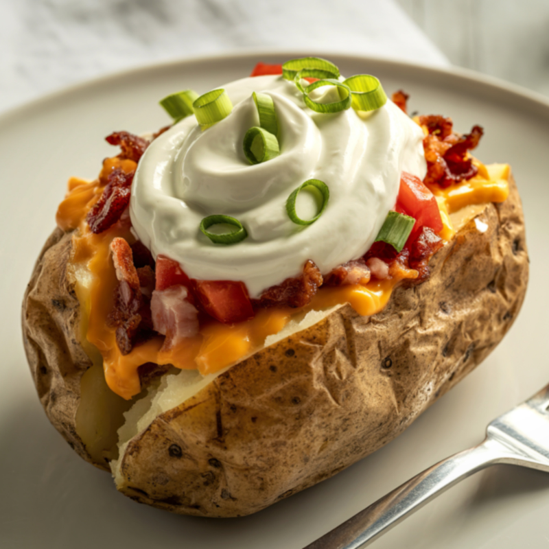 Gepofte aardappel recept