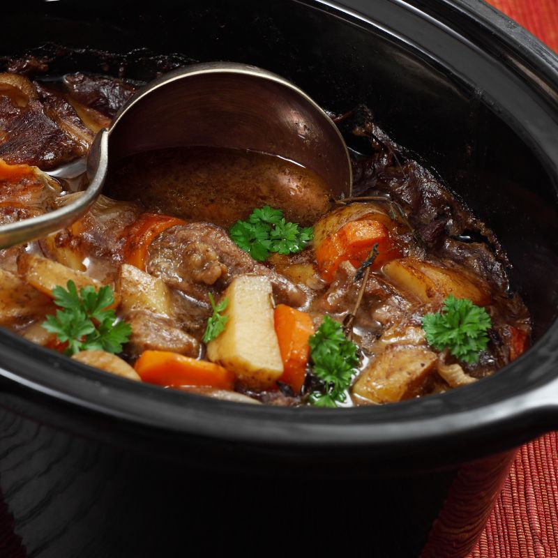 Slowcooker Rundvleesstoofpot