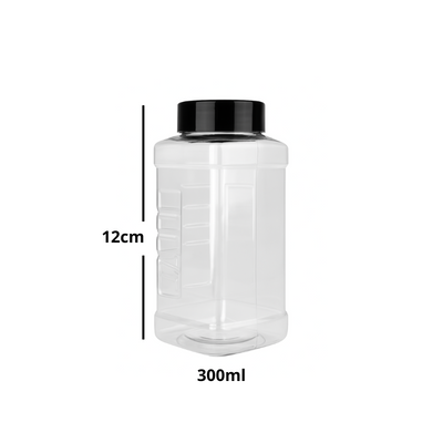 Kunststoffsprinkler 800/300 ml mit Deckel