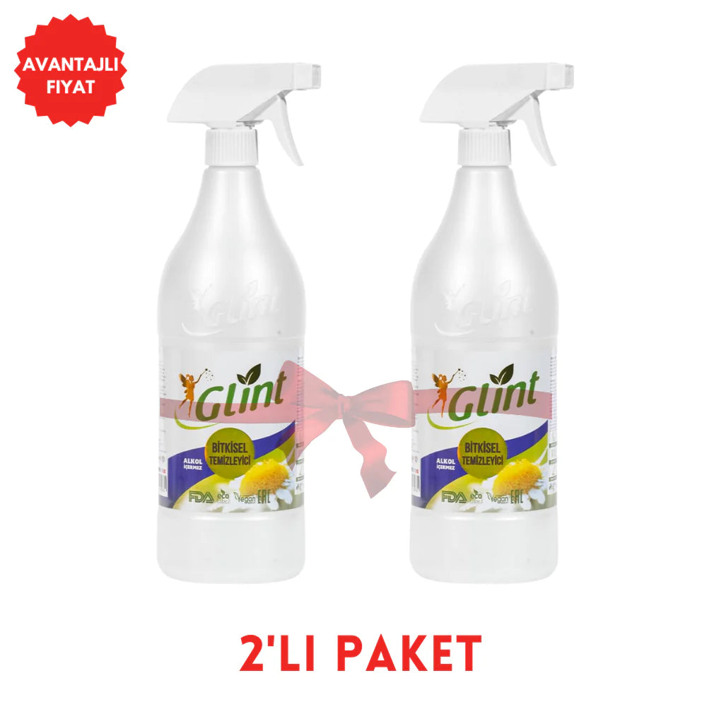 Glint 1000 ml van Natuur- BITKISEL TEMIZLIK MADDESI- HERBAL CLEANING