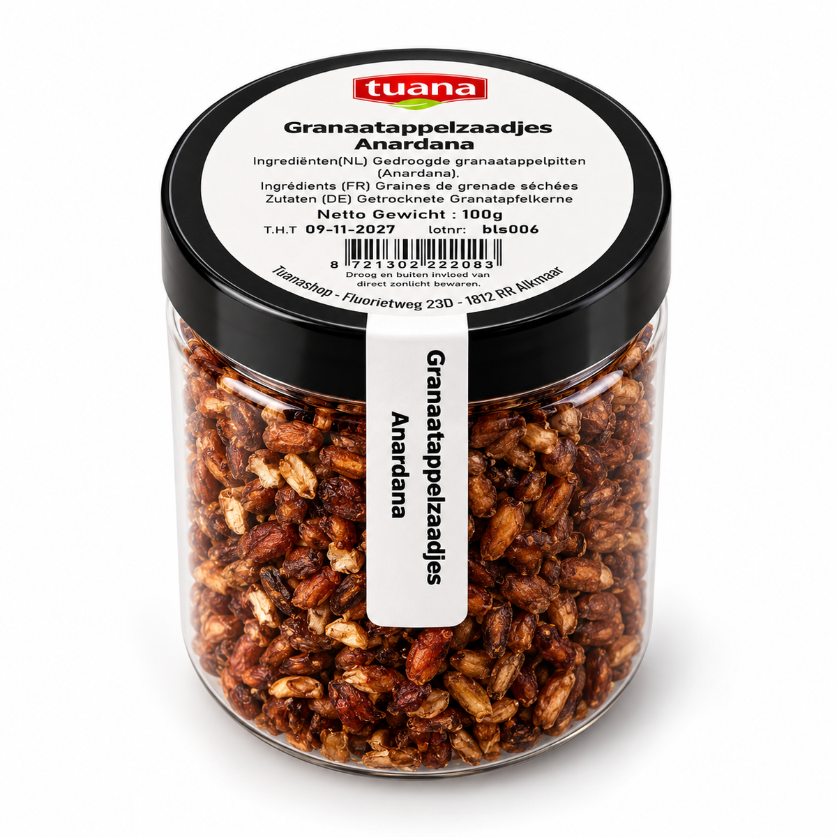 Granaatappelzaadjes (Anardana) – 100 g