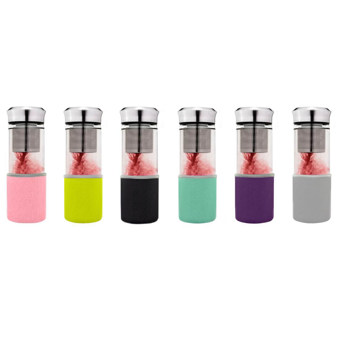 Theemaker 400ml – Glas met filter – Voor losse thee