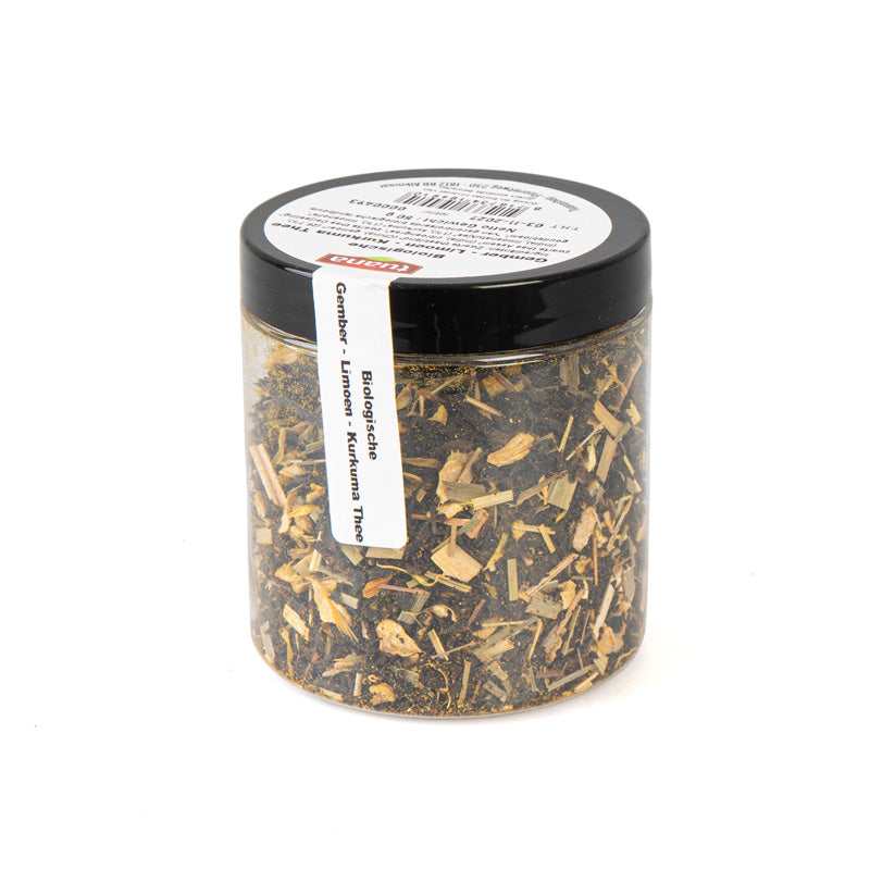 BIO Gember Limoen Kurkuma Thee 50g