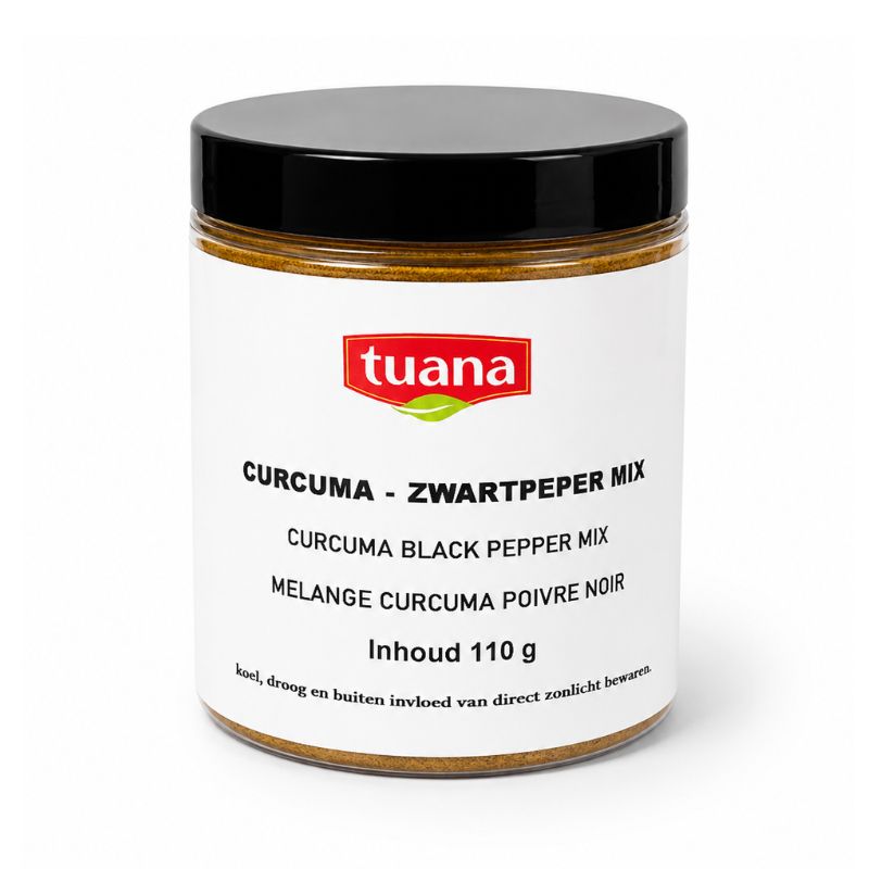 Curcuma – Zwarte peper mix 110 gram
