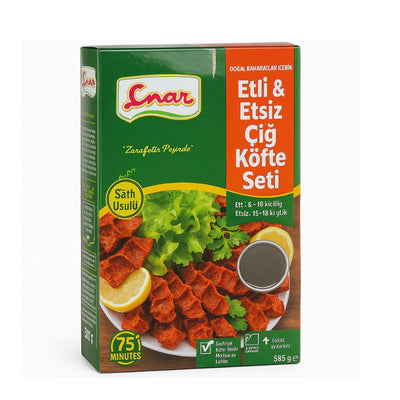 CİGKOFTE SETİ CINAR ETLI& ETSIZ