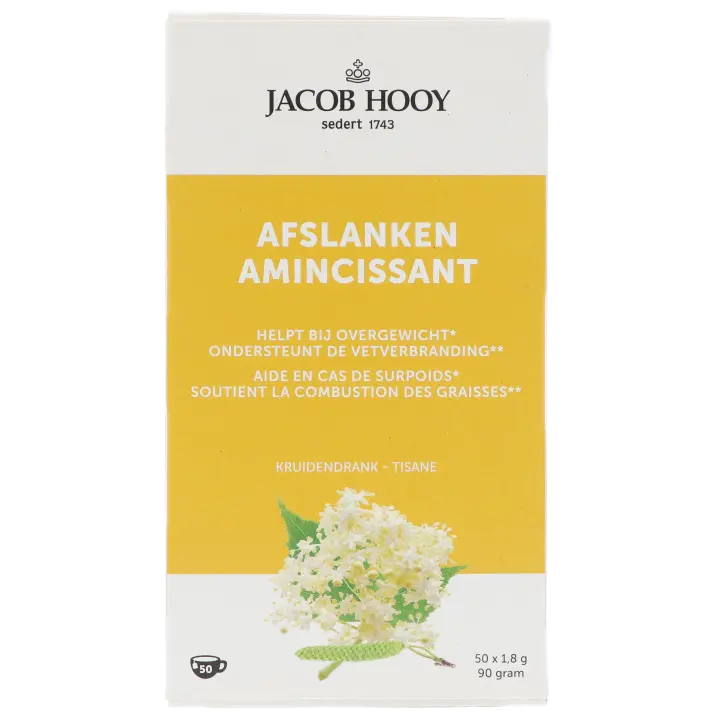 Jacob Hooy Afslankthee - 50 Theezakjes