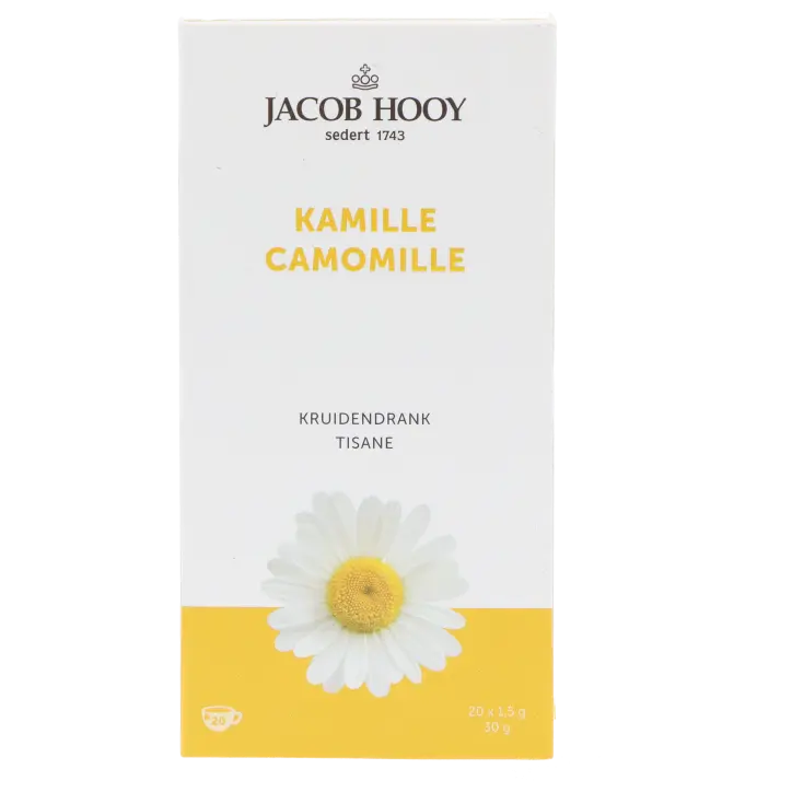 Jacob Hooy Kamille Thee - 20 Theezakjes