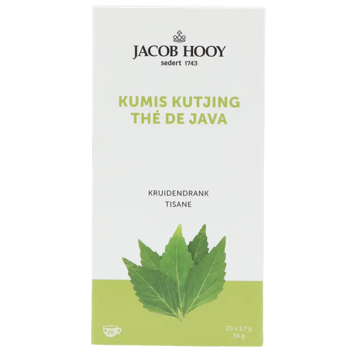 Jacob Hooy Kumis Kutjing Thee - 20 Theezakjes