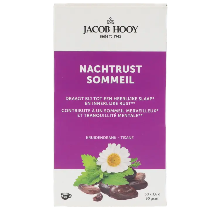 Jacob Hooy Nachtrust Thee - 50 Theezakjes