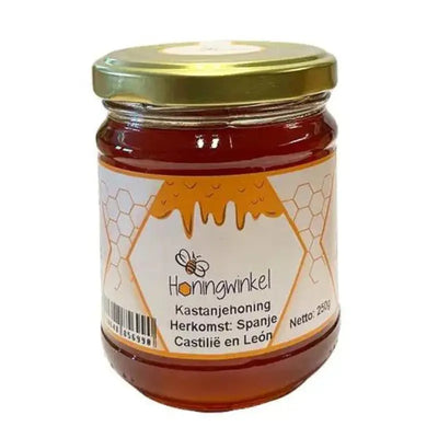 Kastanjehoning 250g Spanje (vloeibaar) Tuana Shop