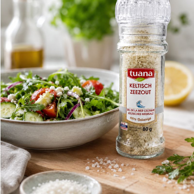 Keltisch Zout Molen 80 g – Tuana