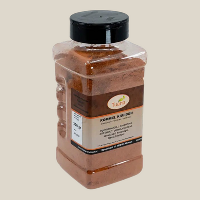 Tuana Rommel Kruiden – aromatische kruidenmix met piment, anijs en kruidnagel voor vlees, vis, groenten en stoofgerechten