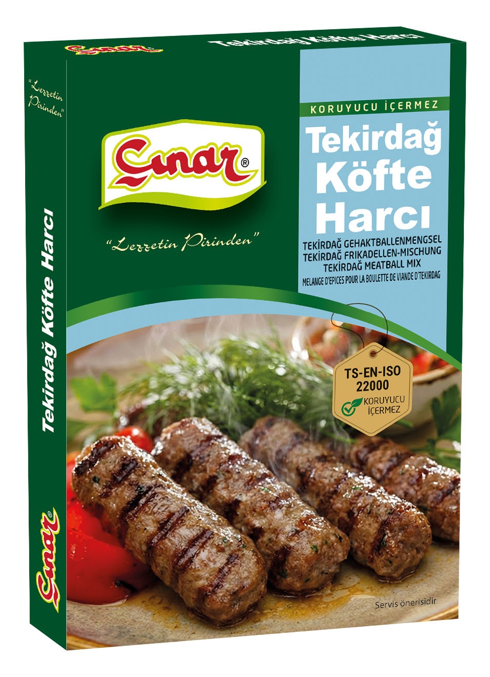 Çınar Tekirdağ Köfte Harcı 95g - Tekirdag Gehaktballen Mix