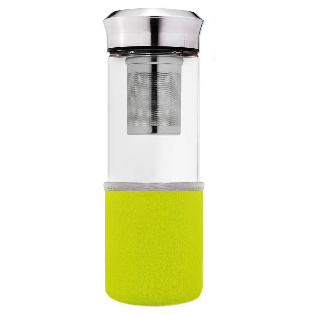 Theemaker 400ml – Glas met filter – Voor losse thee