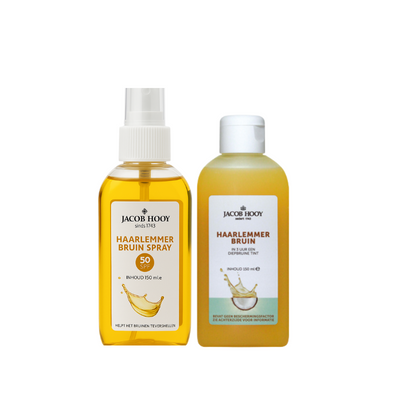 Haarlemmer Bruin 150 ml + ( 150 ml spf 50 )