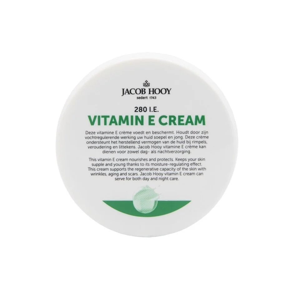 Jacob Hooy Vitamin E-Creme – 140 ml