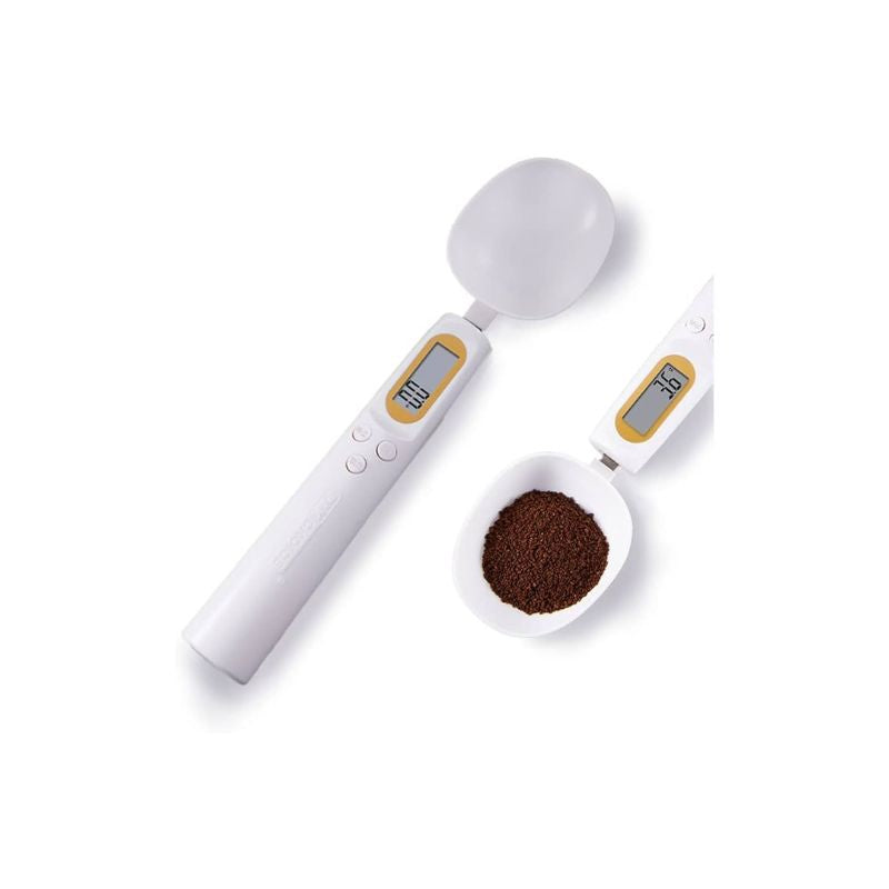 Kräutermesslöffel mit LCD-Bildschirm (weiß)