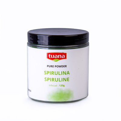 Reines Spirulina-Pulver – 120 Gramm