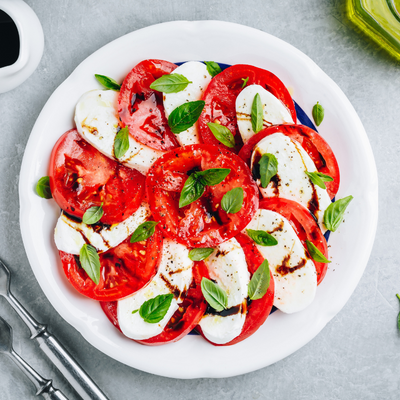 Gezouten Caprese Salade