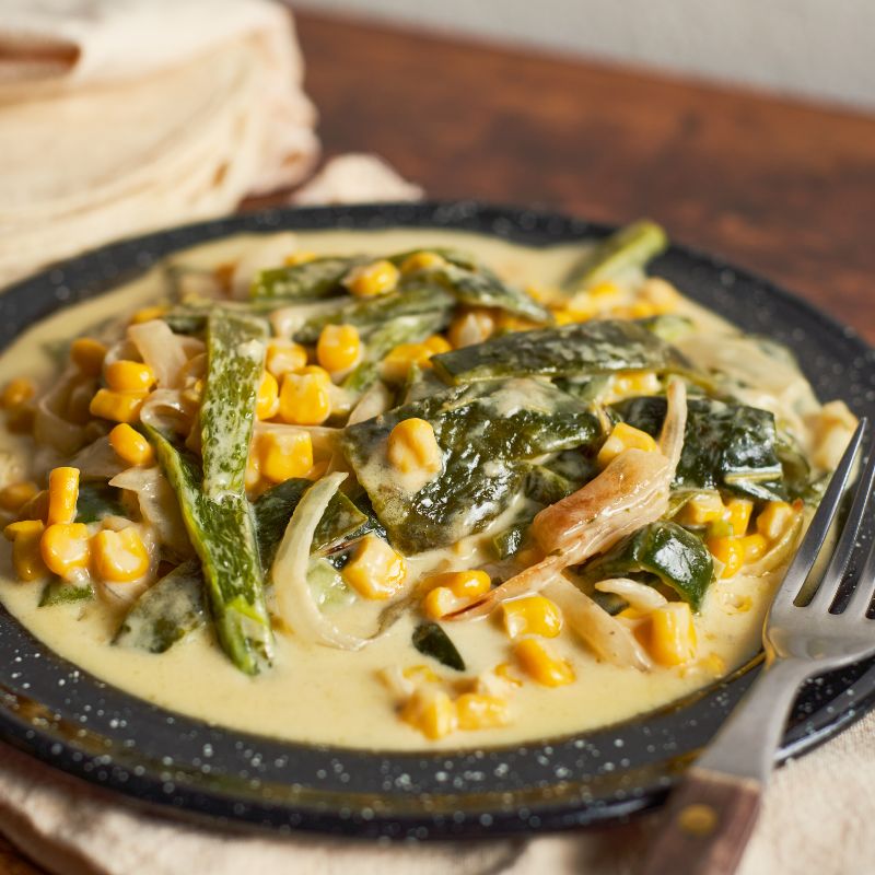 Maïs & Poblano Chowder