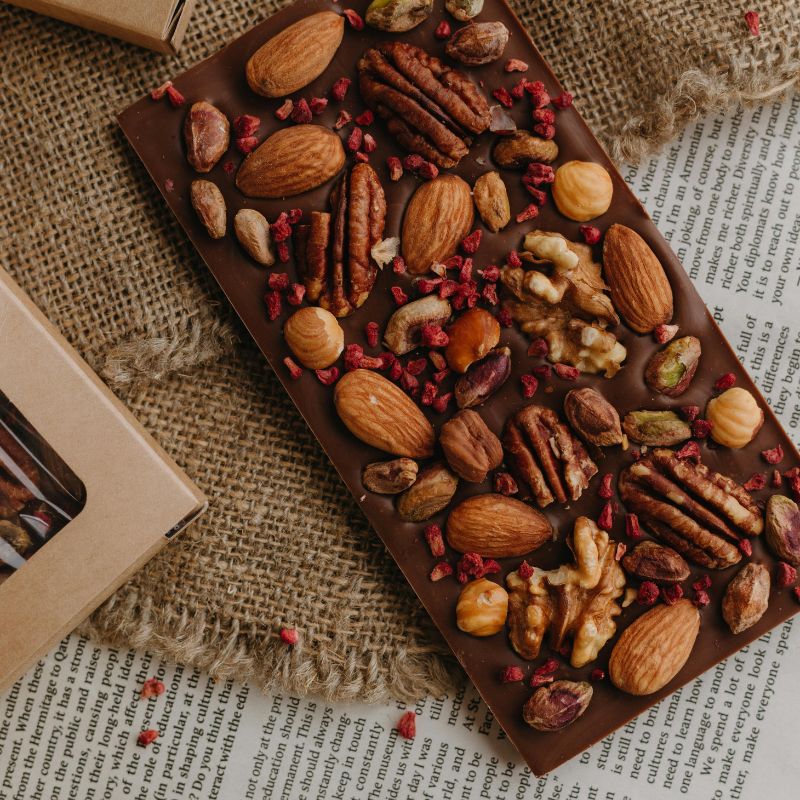 Chocolade en Whisky Pecannoten