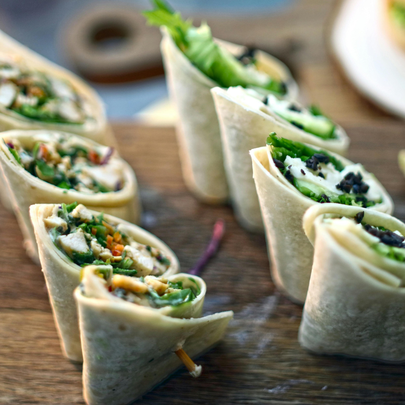 BBQ Shawarma Bloemkool Wrap