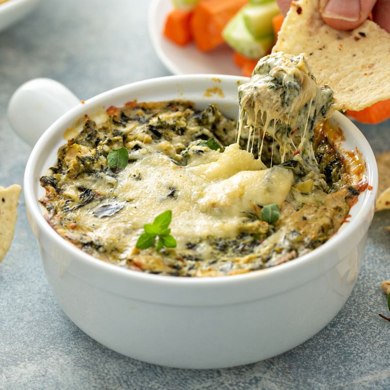 Zwarte knoflook dip