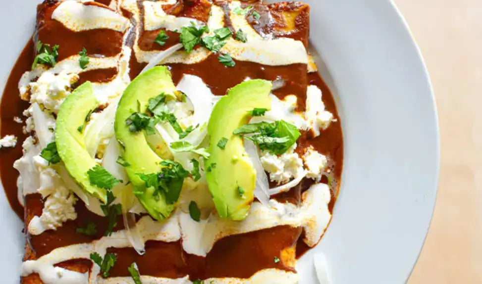 Kip Enchiladas in Rode Saus Tuana Shop