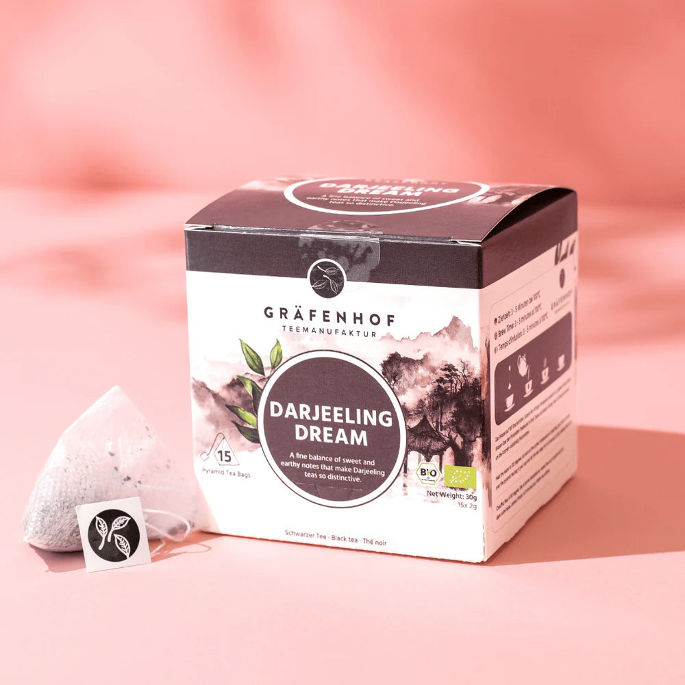BIO Darjeeling Dream Thee, 15 piramidezakjes