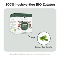 BIO Japanse Sencha Thee, 15 piramidezakjes