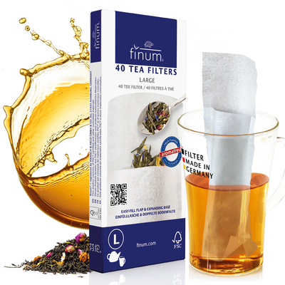 Theefilters Maat L – Verpakking van 40 Stuks