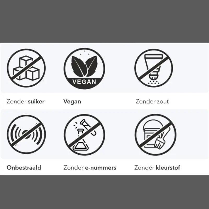 Tuana 7 Soorten Kruidenmix Zonder Zout – zoutvrije kruidenmix voor vlees, vis, groenten en gerechten