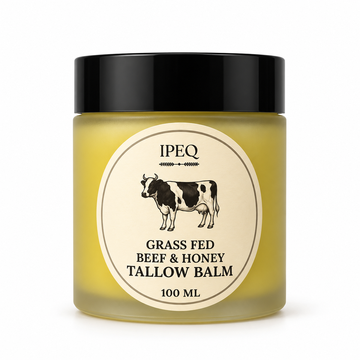 IPEQ Beef Tallow & Honey Balm – Rundvet en Honing Huidbalsem – 100 ml