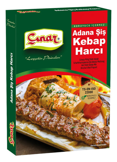 Çınar Adana Şiş Kebap Harcı 75 g - Adana Shish Kebab Mix