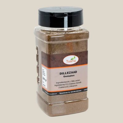 Tuana Dille Zaad Heel – hele dillezaden voor visgerechten, pickles, sauzen, brood en salades