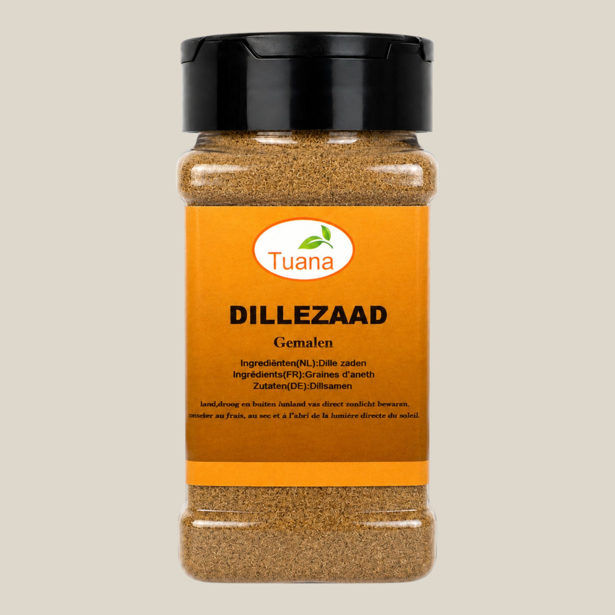 Dillsamen gemahlen