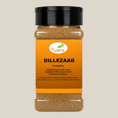Dillsamen gemahlen