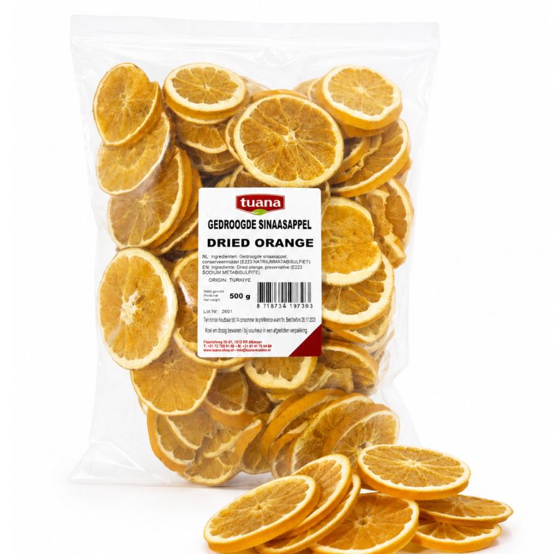 Getrocknete Orangenscheiben 60 g
