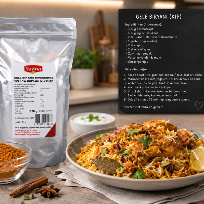 Gele Biryani Kruidenmix