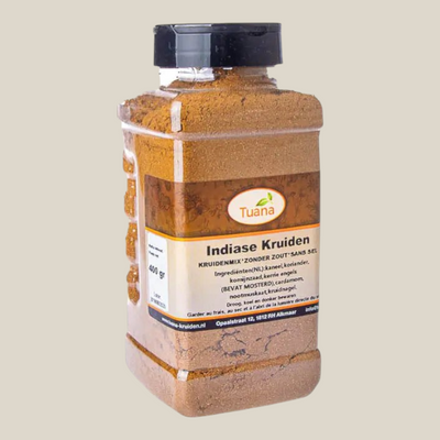 Tuana Indiase Kruiden – Indiase kruidenmix met kardemom, komijn en koriander voor curry, rijstgerechten en marinades