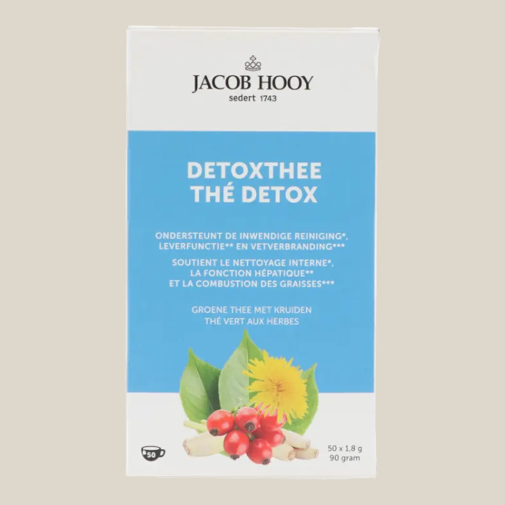 Jacob Hooy Detoxthee - 50 Theezakjes