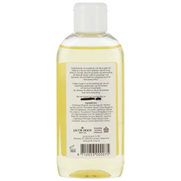 Jacob Hooy Haarlemmerbruin Aftersun Olie - 150ml