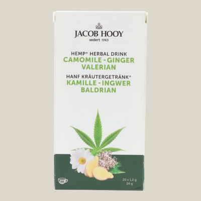 Jacob Hooy Hennep Kamille Gember Thee - 20 Theezakjes