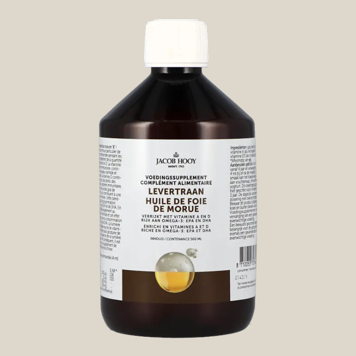 Jacob Hooy Levertraan - 500ml