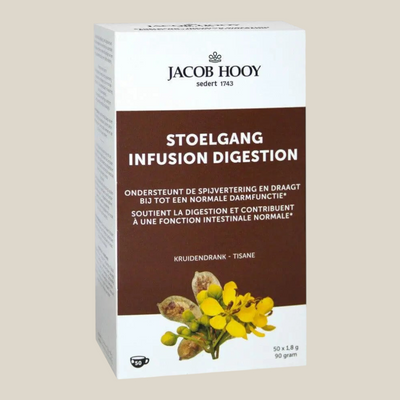 Jacob Hooy Stoelgang Thee - 50 Theezakjes