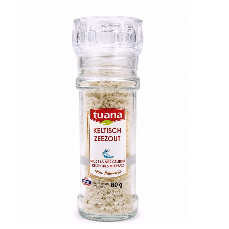 Keltisch Zout Molen 80 g – Tuana