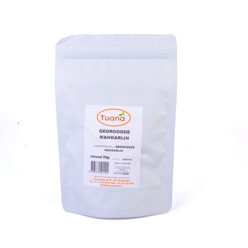 Getrocknete Mandarinenfrüchte 50 g