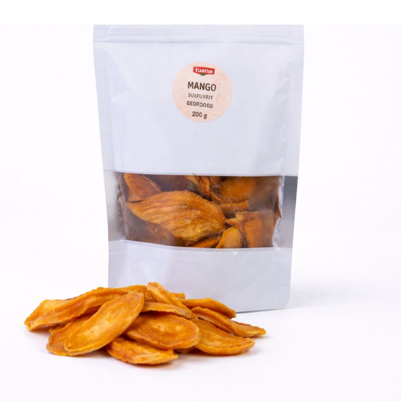 Gedroogde Mango 200g - 100% Natuurlijk