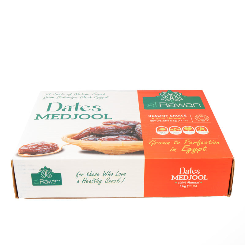 Medjool Super Jumbo 5 kg– Premium Dadels uit Egypte – 5 kg Voordeelverpakking